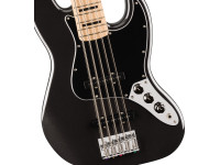 Fender Affinity Series Active Jazz Bass V Maple Fingerboard Black Pickguard Black Metallic Fender Affinity Series Active Jazz Bass V Maple Fingerboard Black Pickguard Black Metallic
